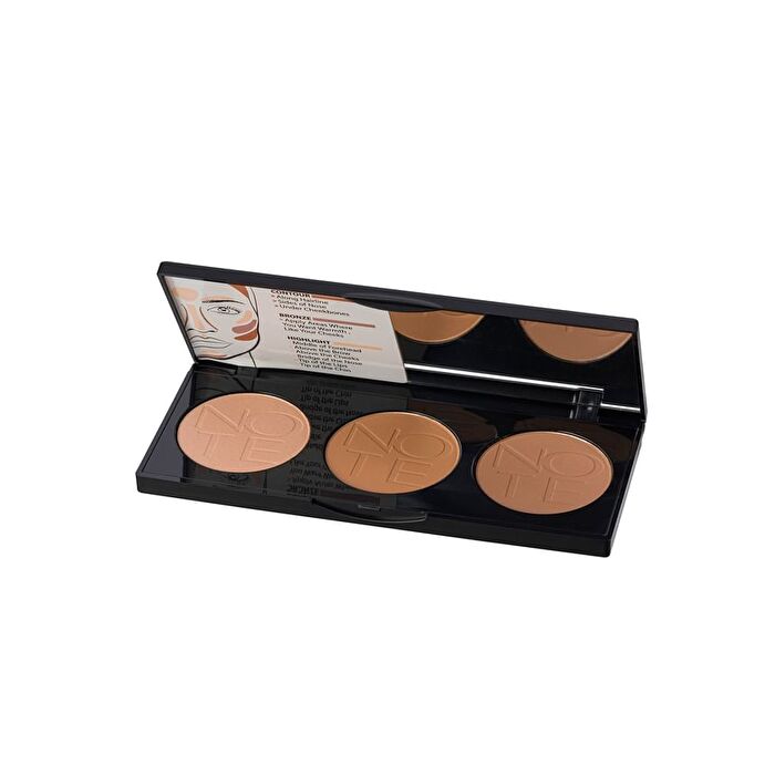 Note Perfecting Contouring Powder Palette - 2 Types - 01# Light To Medium - 15g