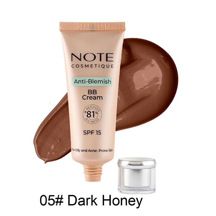 Note Anti-Blemish BB Cream - 5 Colors - 01# Soft Ivory - 30ml