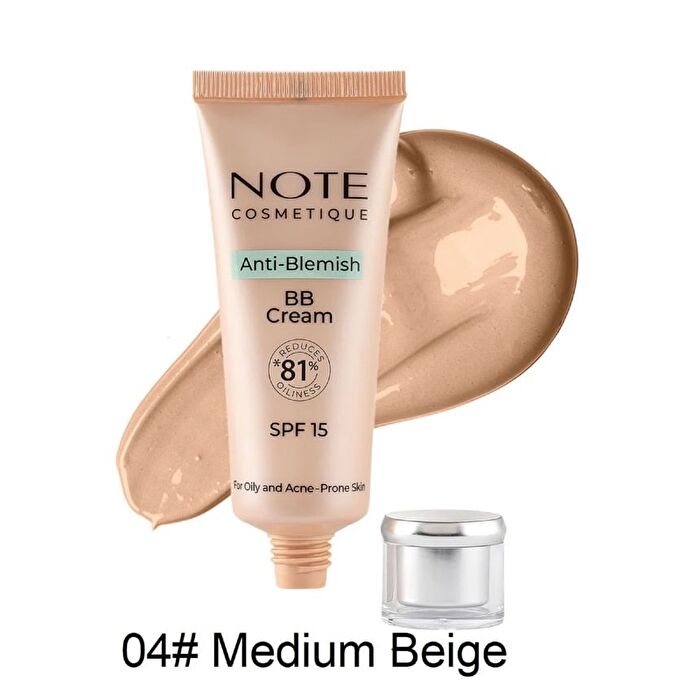 Note Anti-Blemish BB Cream - 5 Colors - 03# Natural Beige - 30ml