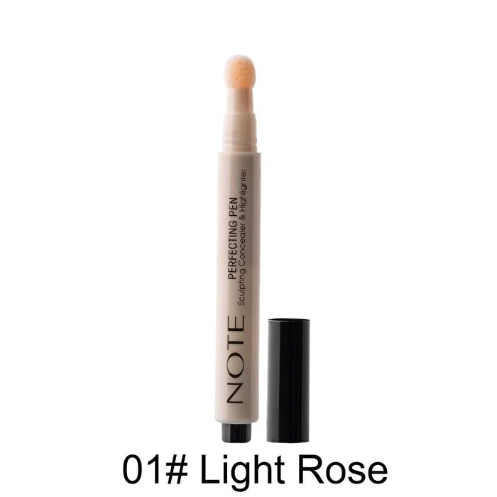 Note Perfecting Concealer Pen - 4 Colors - 02# Warm Rose - 3ml
