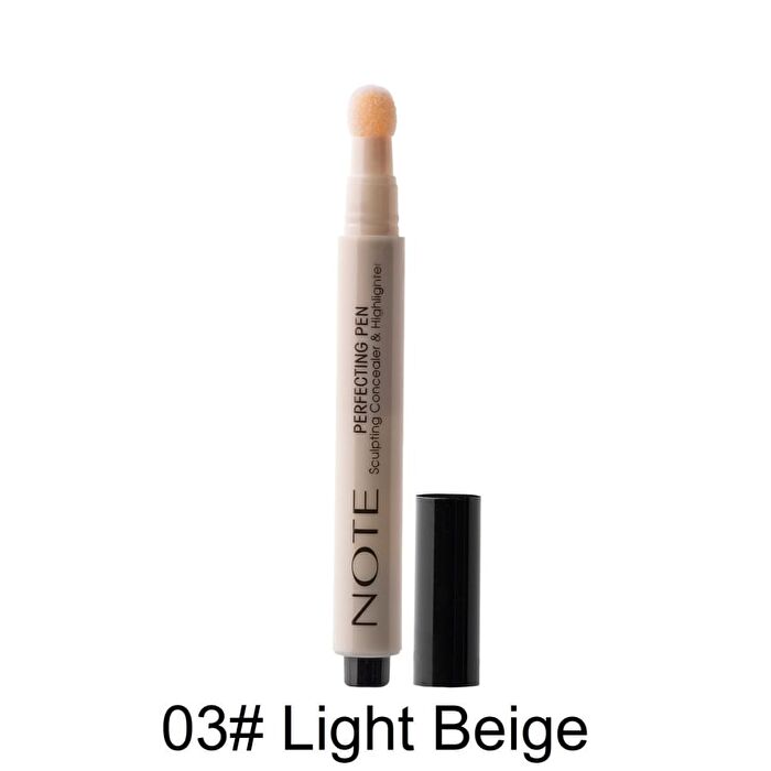 Note Perfecting Concealer Pen - 4 Colors - 04# Warm Beige - 3ml