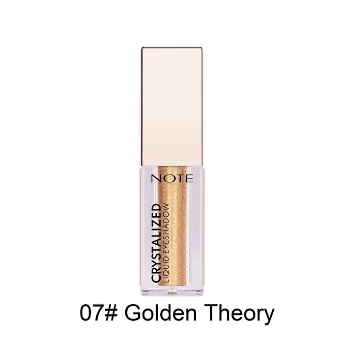 Note Crystalized Liquid Eyeshadow - 8 Colors - 01# Soft Elegance - 4.5ml