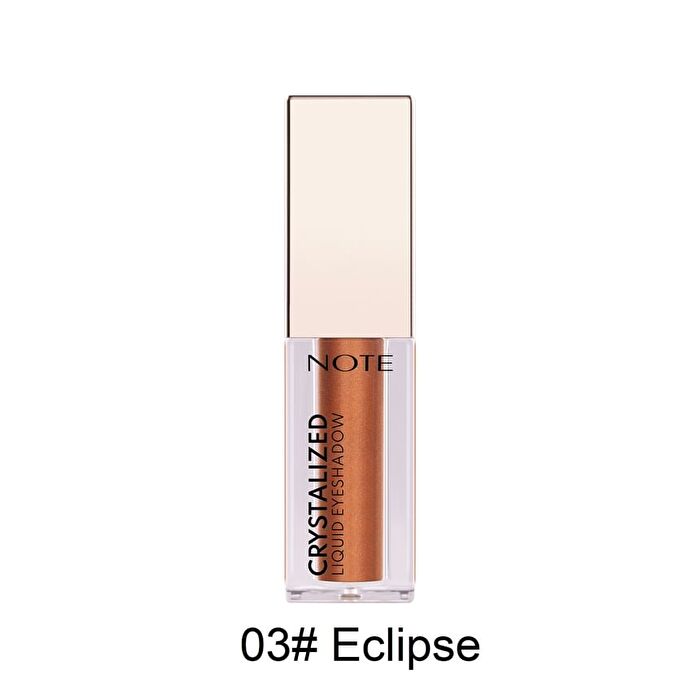 Note Crystalized Liquid Eyeshadow - 8 Colors - 07# Golden Theory - 4.5ml