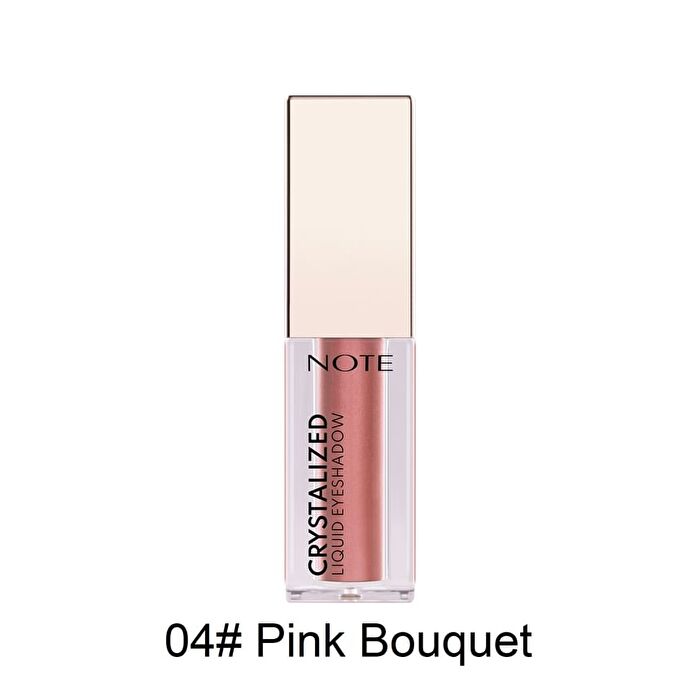 Note Crystalized Liquid Eyeshadow - 8 Colors - 07# Golden Theory - 4.5ml