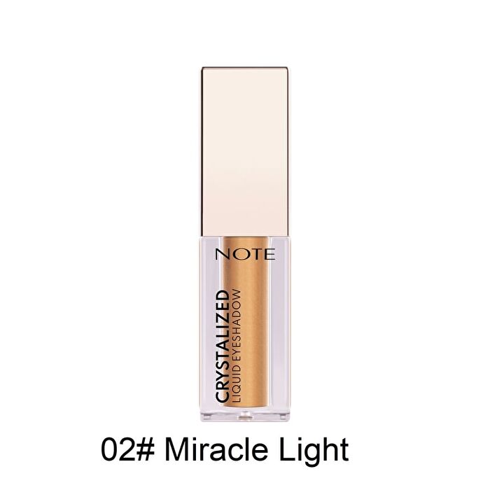 Note Crystalized Liquid Eyeshadow - 8 Colors - 08# Vintage Bronze - 4.5ml