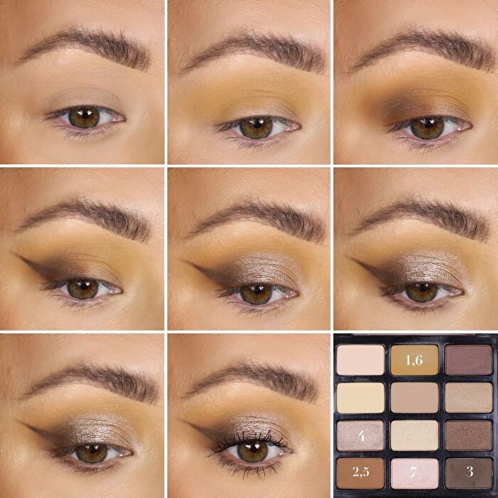 Note Love at First Sight Eyeshadow Palette - 4 Types - 202# Insta Lovers - 15.6g