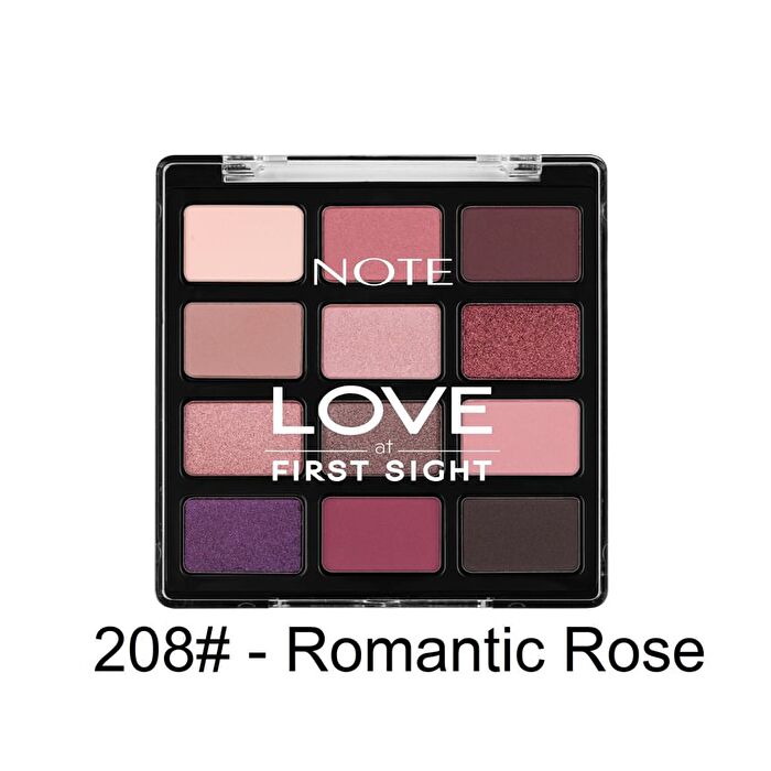 Note Love at First Sight Eyeshadow Palette - 4 Types - 203# Freedom To Be - 15.6g