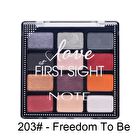 Note Love at First Sight Eyeshadow Palette - 4 Types - 203# Freedom To Be - 15.6g