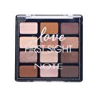 Note Love at First Sight Eyeshadow Palette - 4 Types - 208# Romantic Rose - 15.6g