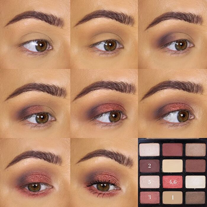 Note Love at First Sight Eyeshadow Palette - 4 Types - 209# Autumn Spice - 15.6g