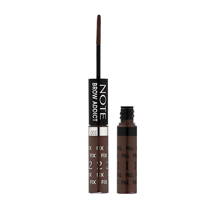 Note Brow Addict Tint & Shaping Gel - 4 Colors - 03# Dark Brown - 10ml
