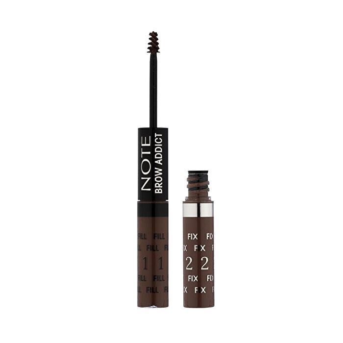 Note Brow Addict Tint & Shaping Gel - 4 Colors - 03# Dark Brown - 10ml