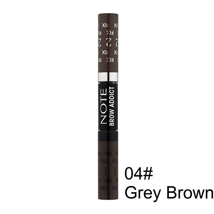 Note Brow Addict Tint & Shaping Gel - 4 Colors - 03# Dark Brown - 10ml