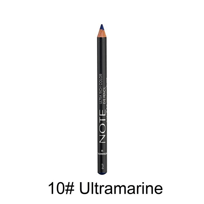 Note Ultra Rich Color Eye Pencil - 10 Colors - 10# Ultramarine - 1.1g