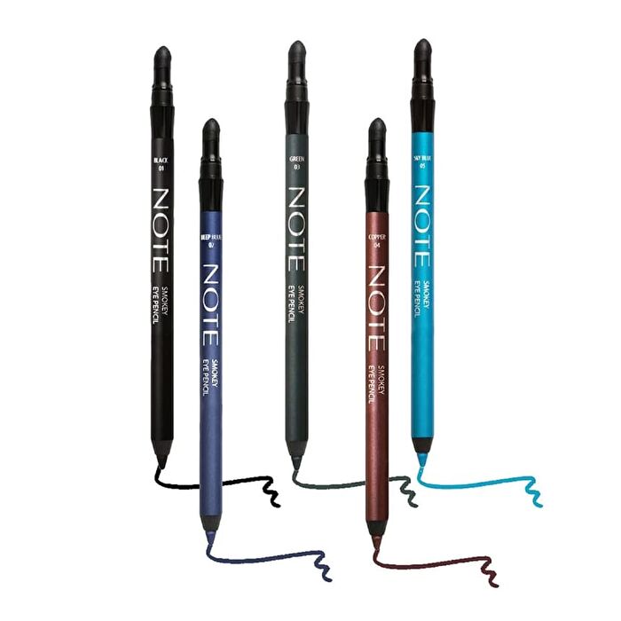 Smokey Eye Pencil - 5 Colors - 02# Deep Blue - 1.2g