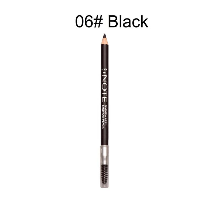 Note Natural Look Eyebrow Pencil - 6 Colors - 01# Fair - 1.08g