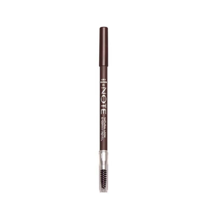 Note Natural Look Eyebrow Pencil - 6 Colors - 06# Black - 1.08g