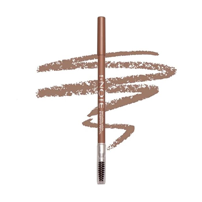 Note Natural Look Eyebrow Pencil - 6 Colors - 06# Black - 1.08g