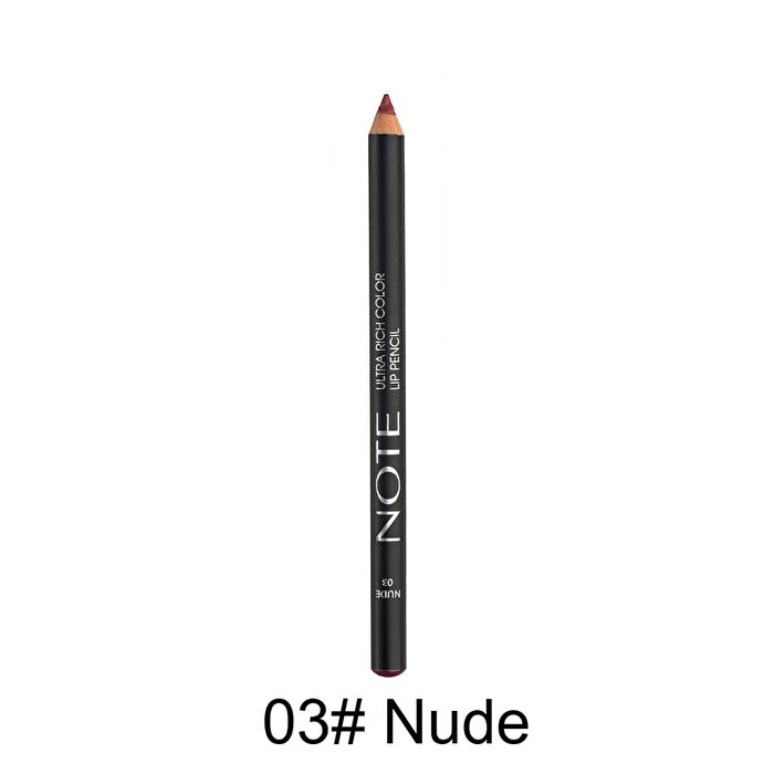 Ultra Rich Color Lip Pencil - 9 Colors - 03# Nude - 1.1g