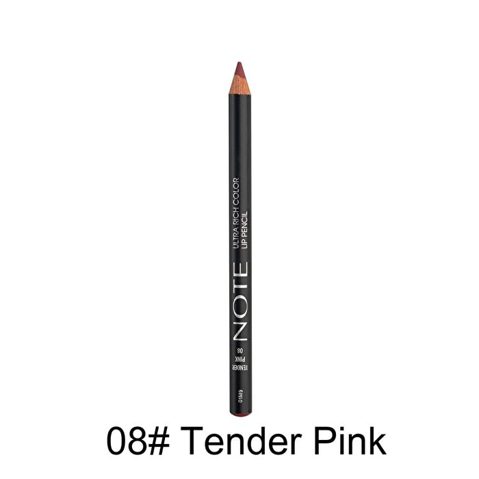 Note Ultra Rich Color Lip Pencil - 9 Colors - 06# Red - 1.1g