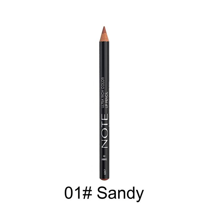 Note Ultra Rich Color Lip Pencil - 9 Colors - 08# Tender Pink - 1.1g