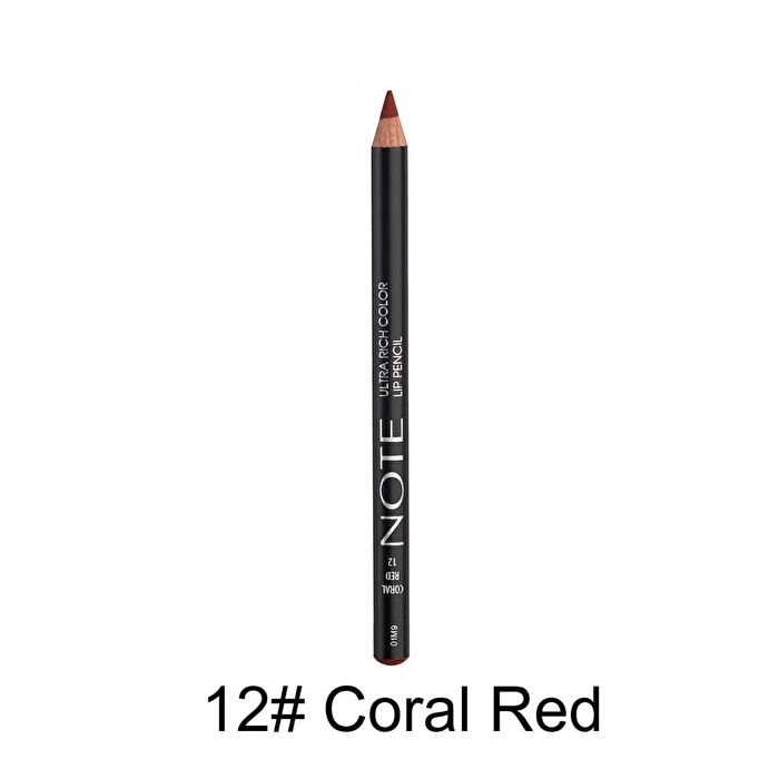 Note Ultra Rich Color Lip Pencil - 9 Colors - 09# Dried Rose - 1.1g