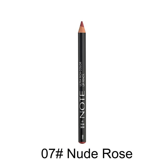 Note Ultra Rich Color Lip Pencil - 9 Colors - 09# Dried Rose - 1.1g
