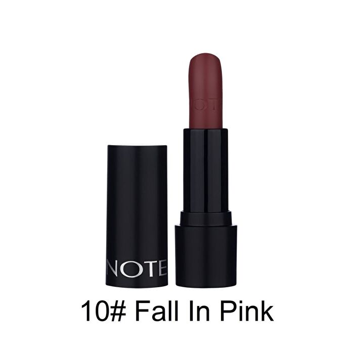 Note Deep Impact Lipstick - 9 Colors - 05# Leather Mood - 4.5g
