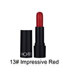 Deep Impact Lipstick - 9 Colors - 13# Impressive Red - 4.5g