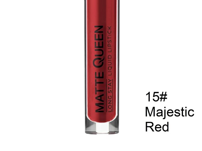 Matte Queen Liquid Lipstick - 12 Colors - 01# Elegant Nude - 4g