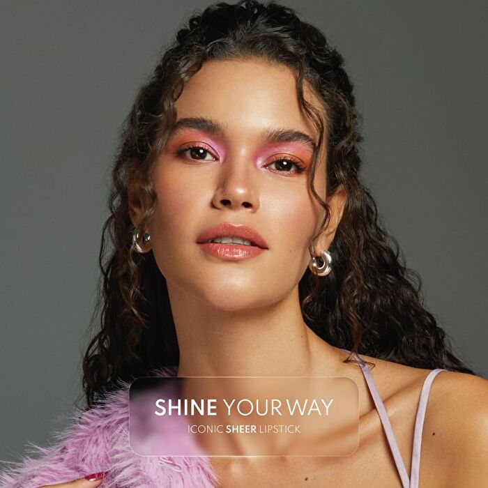 Note Iconic Sheer Lipstick - 6 Colors - 208# Dreamer - 3.25g