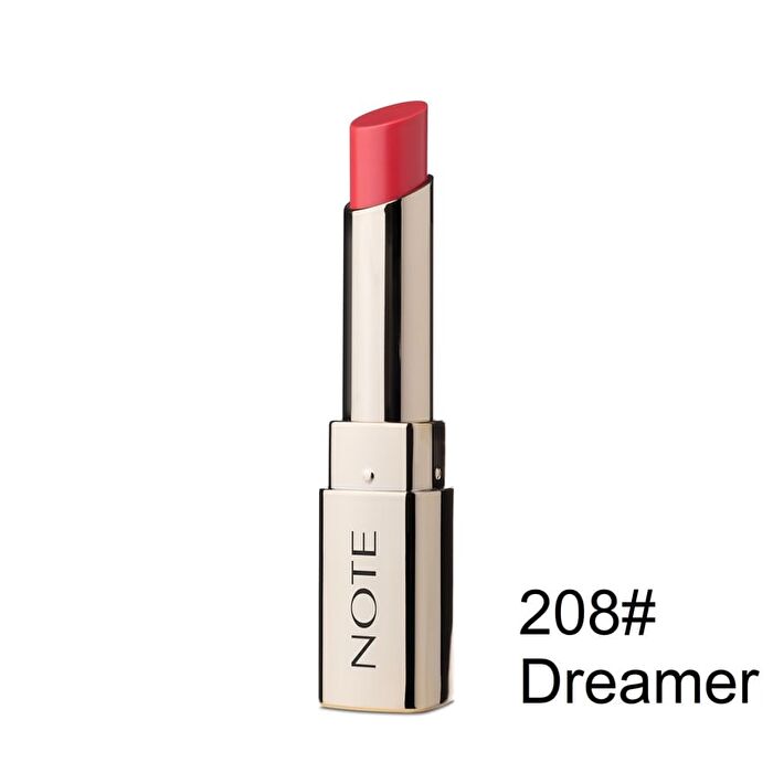 Note Iconic Sheer Lipstick - 6 Colors - 208# Dreamer - 3.25g