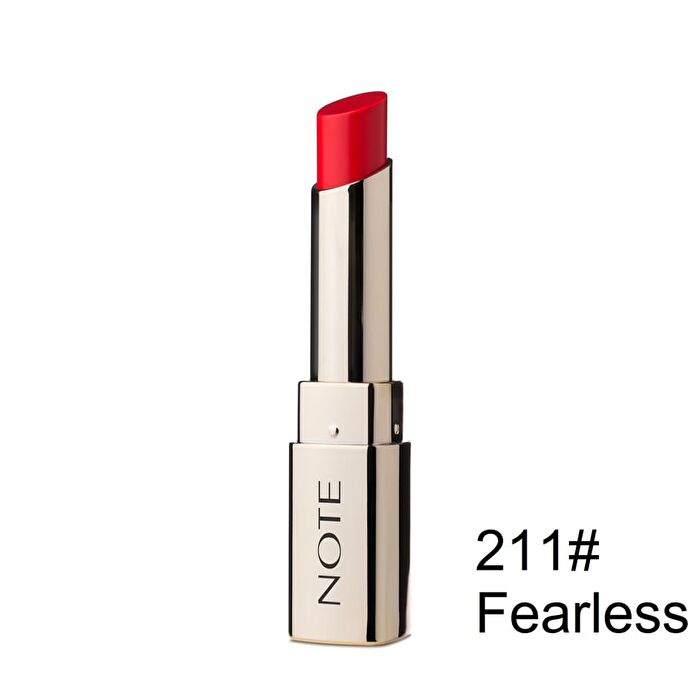 Note Iconic Sheer Lipstick - 6 Colors - 211# Fearless - 3.25g