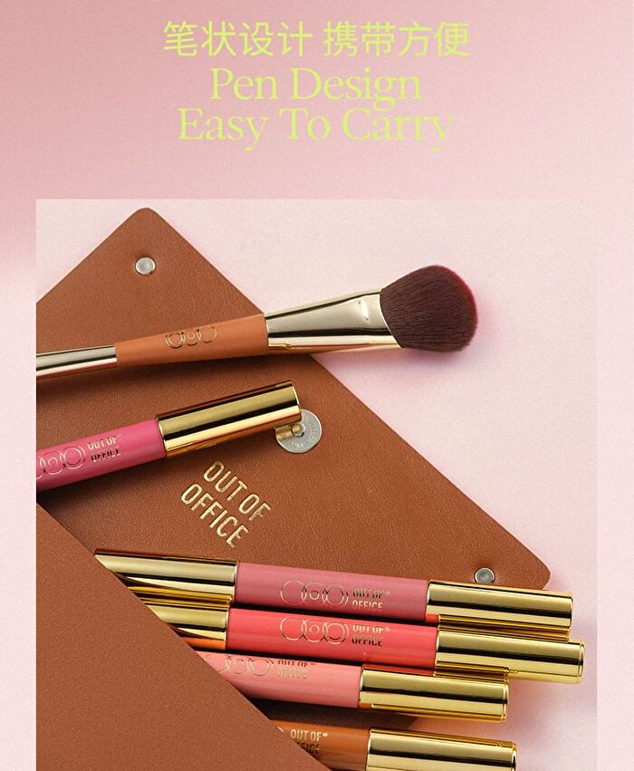 Out-of-office Dual-Ended Blush Multi-Use Pen - 9 Colors - Y01# Cold Brew Peach Purple - 5g