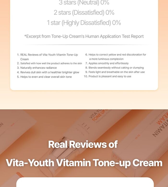 Elt Cosmetics Vita Youth Vitamin Tone Up Cream - 50g
