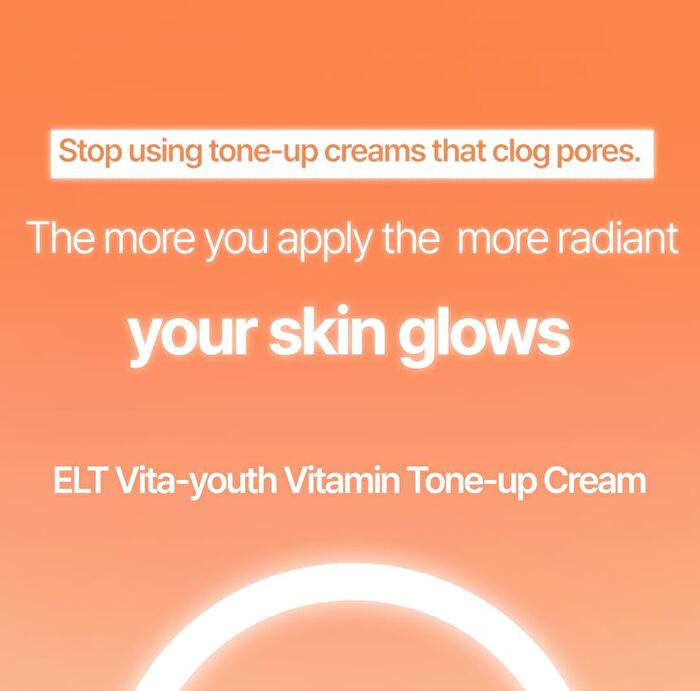 Elt Cosmetics Vita Youth Vitamin Tone Up Cream - 50g