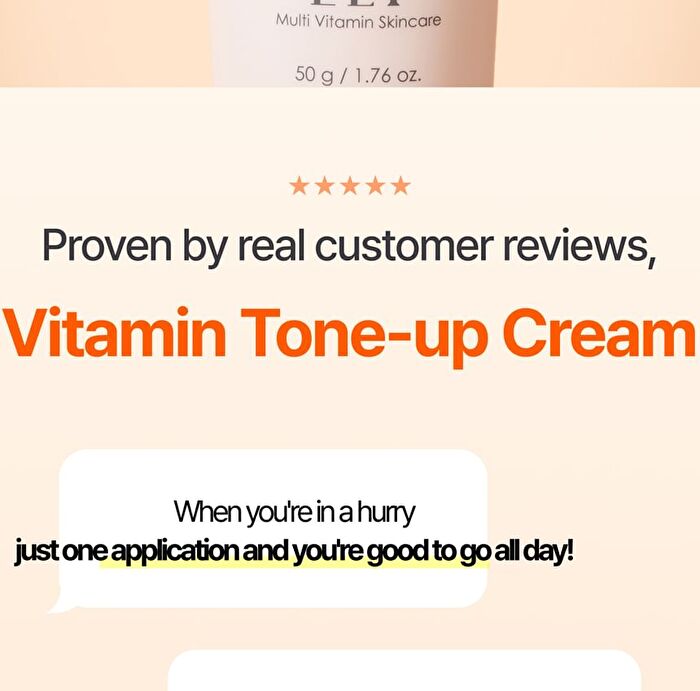 Elt Cosmetics Vita Youth Vitamin Tone Up Cream - 50g