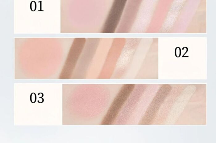 Wandering Life All-In-One Makeup Palette - 3 Colors - #03