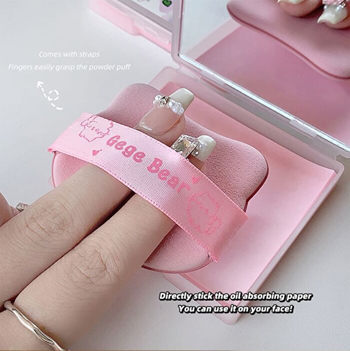 Cute and Cloud-Touch Blotting Paper - 3 Types - #01 Kapibala - 100pcs
