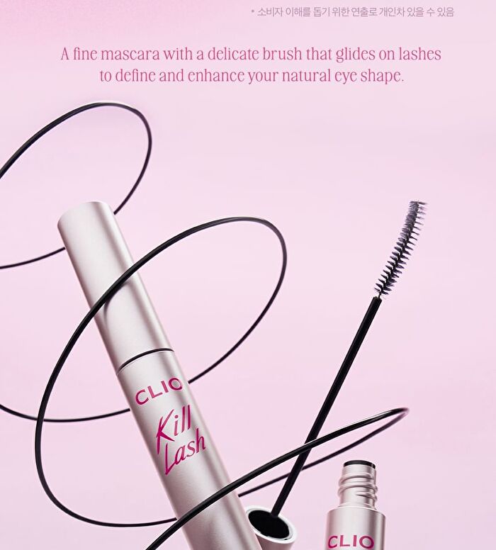 Kill Lash Superproof Mascara Fine - 2 Colors - #01 Vanilla Black