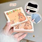 Cute and Cloud-Touch Blotting Paper - 3 Types - #02 Yixiu Dog - 100pcs