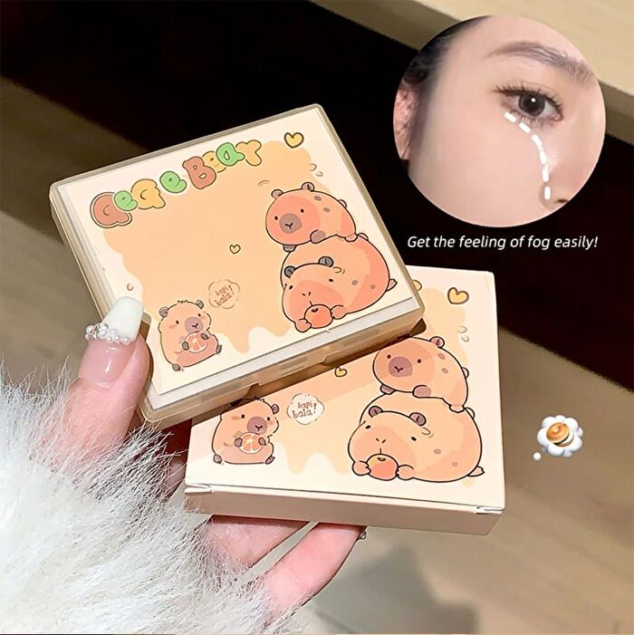 Cute and Cloud-Touch Blotting Paper - 3 Types - #03 Pudding Cat - 100pcs