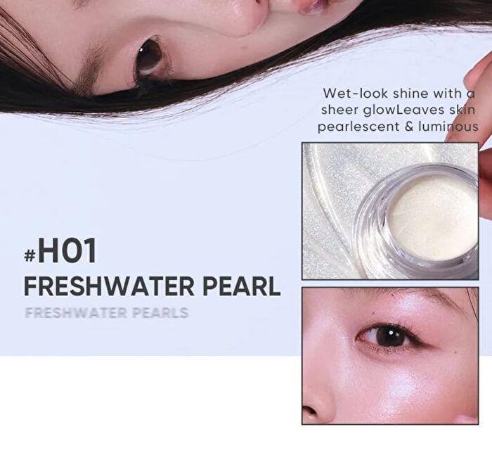 Mint & Lilac Highlight Balm - 3 Colors - #H01 Freshwater Pearl - 6g