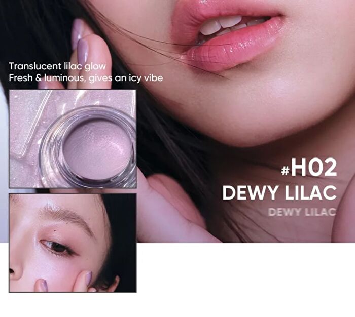 Mint & Lilac Highlight Balm - 3 Colors - #H01 Freshwater Pearl - 6g