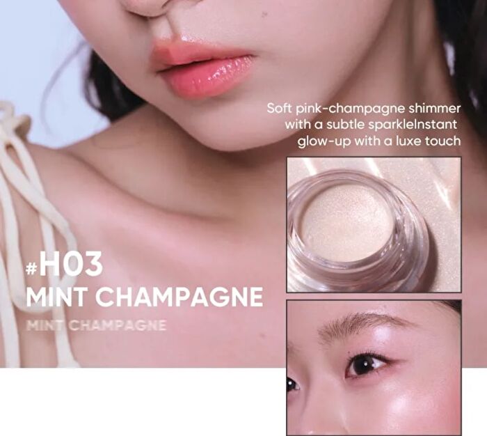 Mint & Lilac Highlight Balm - 3 Colors - #H02 Dewy Lilac - 6g