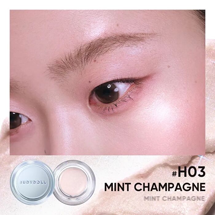 Mint & Lilac Highlight Balm - 3 Colors - #H03 Mint Champagne - 6g