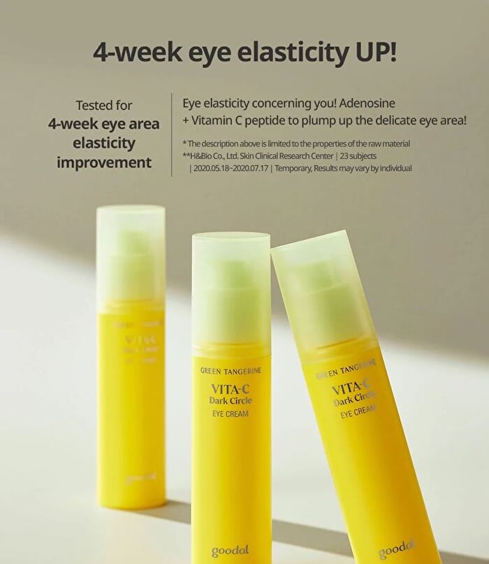 Green Tangerine Vita C Dark Spot Care Eye Cream - 2025 Version - 30ml