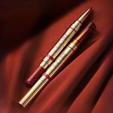 Out-of-office 2 In 1 Glossy Lip Balm & Lipliner - 6 Colors - 01# Apricot Cinnamon (1.3g + 300mg)