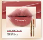 Out-of-office 2 In 1 Glossy Lip Balm & Lipliner - 6 Colors - 05# Nude-Toned Milk Tea (1.3g + 300mg)