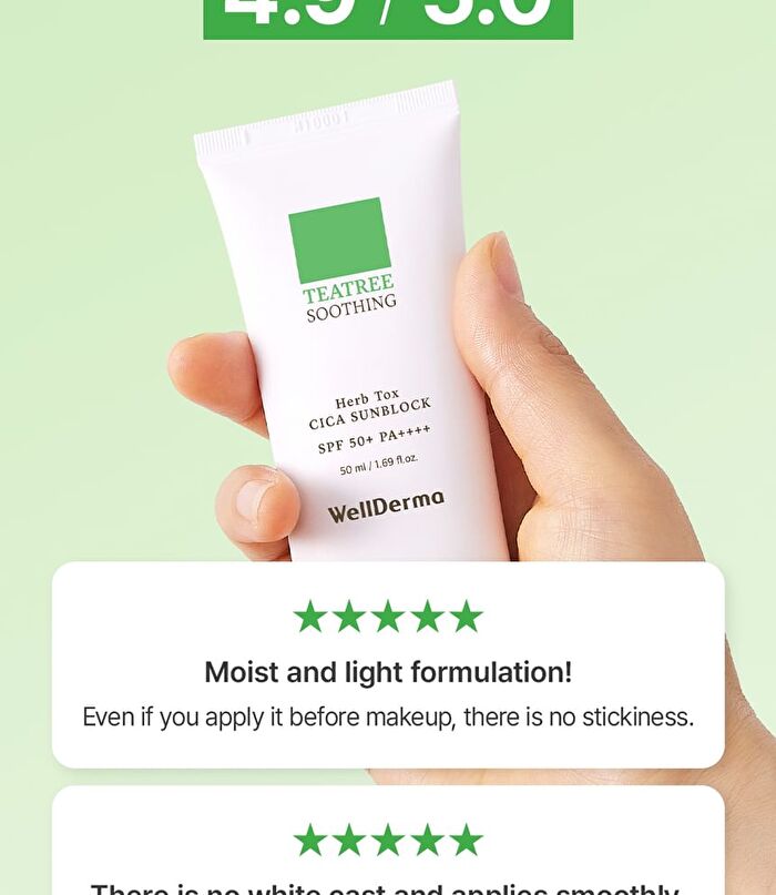 Teatree Herb Tox Cica Sunblock - 50ml